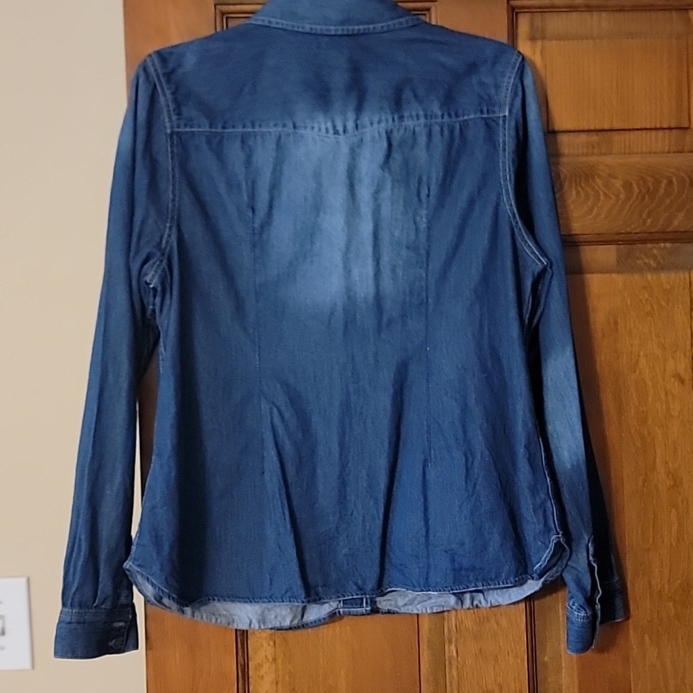 Ruff Hewn Classic Blue Denim Shirt(Runs Small) - Picture 5 of 5